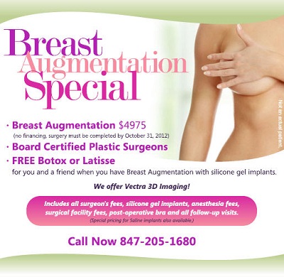 Plastic Surgery Coupons - Breast Augmentation Special: MAE Plastic